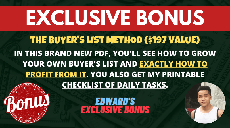 bonus buyers list method