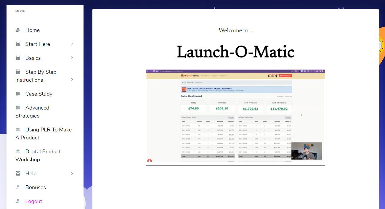 launch-o-matic-main-dashboard-members-area-login